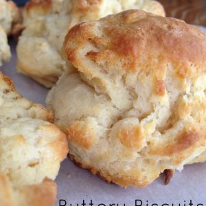 Buttery Biscuits -- The perfect, soft and fluffy, melt-in-your-mouth buttery biscuit you've always wanted to make. With five ingredients, you can now be the biscuit master! Perfect sweetened for strawberry shortcake| thatwhichnourishes.com