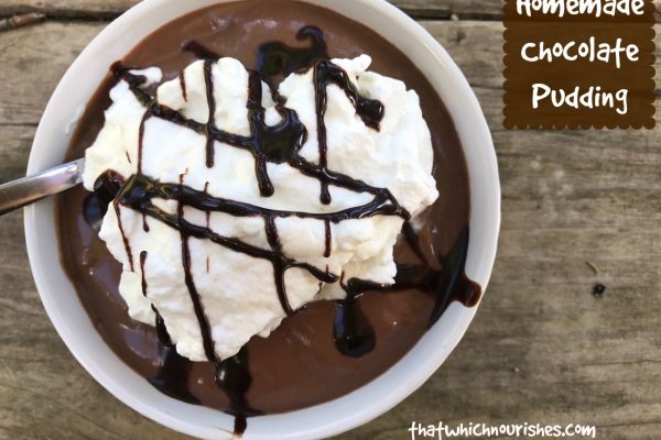 Homemade Chocolate Pudding -- Hands down, the best chocolate pudding you'll eat. Ready in minutes with just a few pantry ingredients, this homemade chocolate pudding will make the boxed stuff a thing of the past. | thatwhichnourishes.com