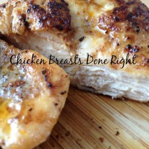 Chicken Breasts Done Right -- This is the method to flavor-packed moist and juicy chicken breasts. | thatwhichnourishes.com