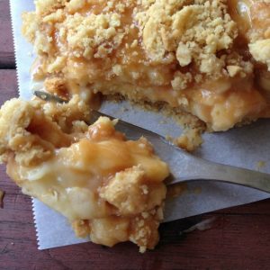Caramel Cheesecake -- Caramel, marshmallow fluff, cheesecake filling and Golden Oreos. What else is there to say? | thatwhichnourishes.com