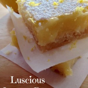Luscious Lemon Bars -- Super tart, extra thick, perfect lemon bars with a shortbread crust. This is how lemon bars should taste. | thatwhichnourishes.com