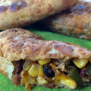 Southwestern Egg Rolls with Bacon -- these flavor-packed homemade egg rolls are an easy, versatile way to stretch a dollar and make everyone's taste buds happy. Bacon, beans, spices, a bit of chicken and cheese make a delicious lunch or appetizer | thatwhichnourishes.com