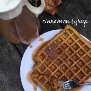 Cinnamon Syrup -- Somewhere between a buttery caramel sauce and a cinnamon syrup, this stuff is drool worthy for sure. | thatwhichnourishes.com