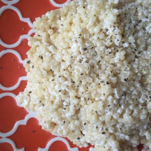 Tiny Noodles -- Two ingredients transform within minutes into a cheesy, delicious side dish the whole family will love. | thatwhichinourishes.com