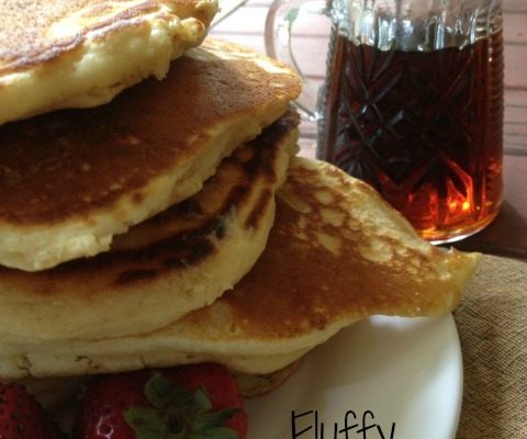 Fluffy Pancakes -- Melt in your mouth, easy to prepare, buttery, fluffy pancakes. These are the pancakes you have been looking for. | thatwhichnourishes.com