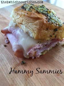 Hammy Sammies -- The best ham sandwich you've ever had, hands down. | thatwhichnourishes.com