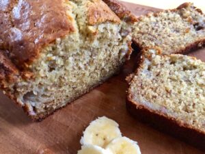 THE Banana Bread -- One perfect loaf of banana bread just the way you want it. Moist and full of bananas, this from-scratch bread will be one you come back to time and again. | thatwhichnourishes.com