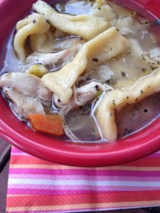 Perfect Chicken Noodle Soup with homemade Noodles -- With homemade noodles and a rich, hearty broth, this is the quintessential chicken noodle soup -- step by step instructions on a nourishing, classic. | thatwhichnourishes.com