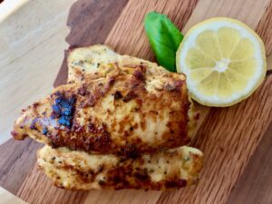 Lemony Basil Chicken Breasts --- Easy to make chicken so packed with flavor, you'll wonder why you ever made any other chicken! Great to use in pasta, salads, wraps, or as a stand alone chicken dish! | thatwhichnourishes.com