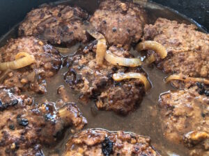 Simply Scrumptious Salisbury Steak -- The world needs this steak. Wholesome, nutritious, savory, real food your grandma would make you if she could. This is steak smothered in goodness. | thatwhichnourishes.com
