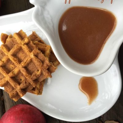 Apple Cider Syrup -- Gooey, buttery syrup, with notes of cinnamon and apple. | thatwhichnourishes.com