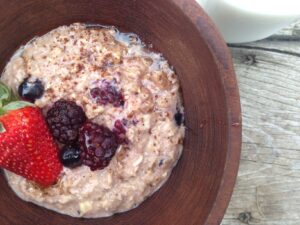 Oatmeal Custard -- This new, easy method of preparing oats transforms them into a rich, custardy, totally customizable and nutritious meal that will change the way you do breakfast. | thatwhichnourishes.com