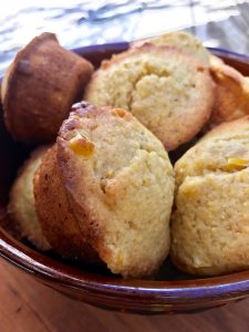 Sweet Corn Muffins -- Moist, melt-in-your-mouth corn muffins sweetened just a bit with honey. These are the ideal accompaniment to a bowl of chili or any Mexican meal. |thatwhichnourishes.com