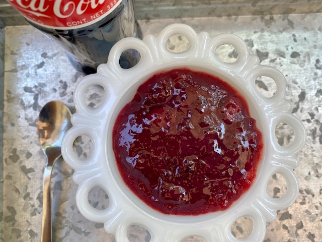 Cherry Coke Jello -- Cherry gelatin meets the best of cherry pie and gets a special zing from the addition of Coke!  As easy to make as any jello you've ever made, this one wins for flavor and simplicity! | thatwhichnourishes.com